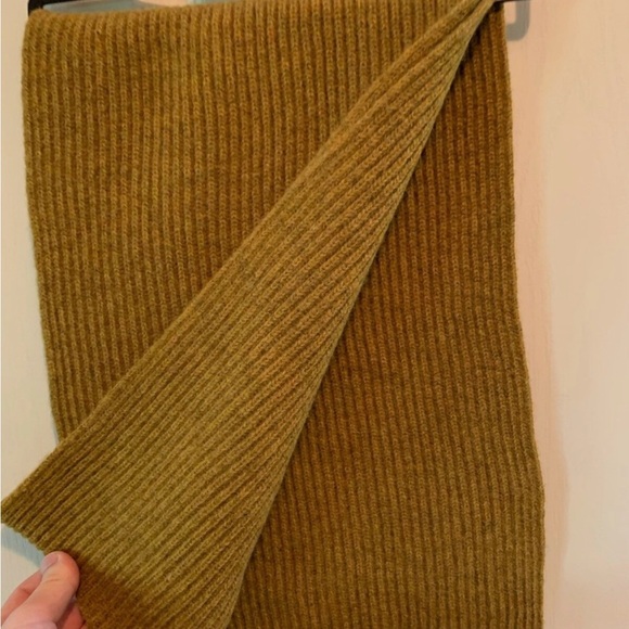 Topman Premium Ribbed Wool Scarf - Picture 5 of 7